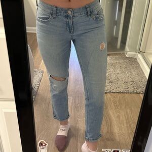 Light Wash Distressed Jeans